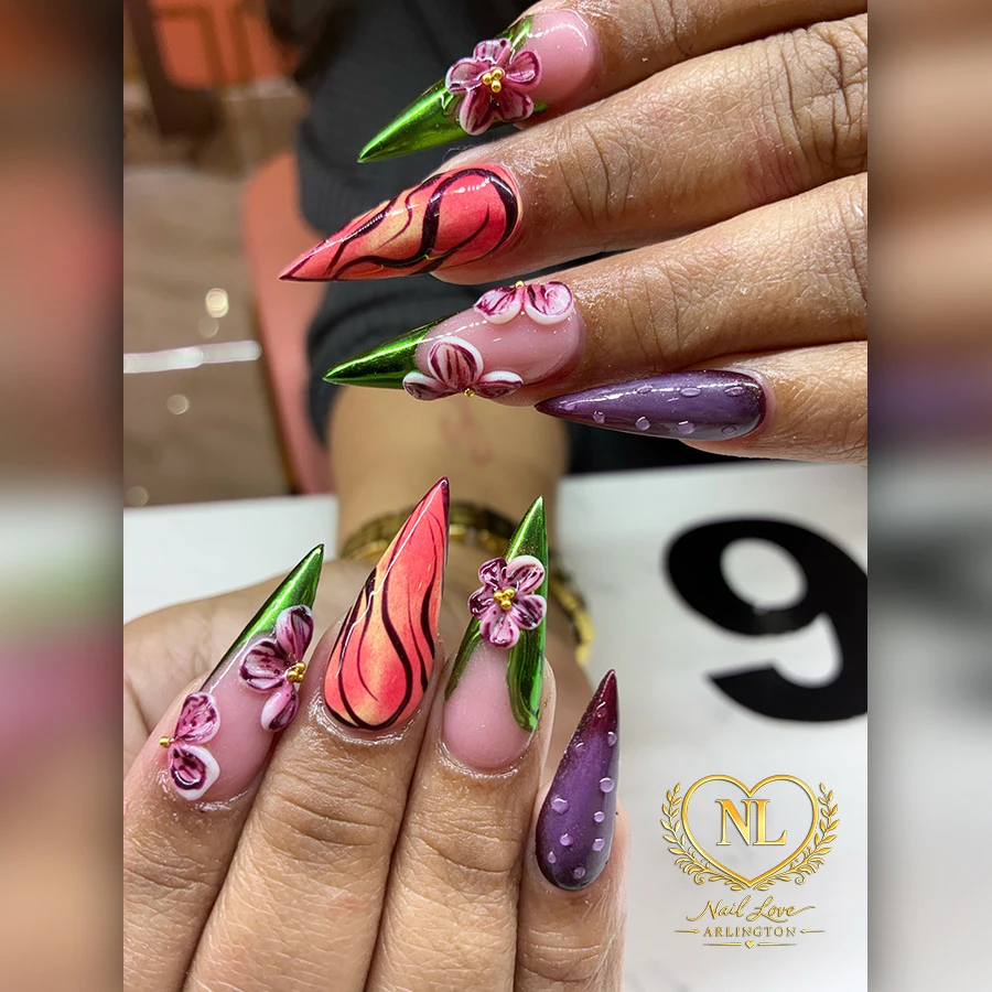 Nail Love in Arlington, TX 76017 | Pedicure, Nail Design & Gel-X